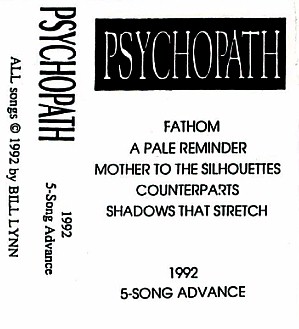PSYCHOPATH - 5-Song Advance cover 