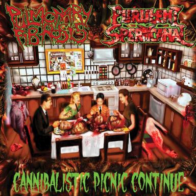 PURULENT SPERMCANAL - Cannibalistic Picnic Continue cover 