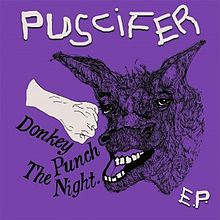 PUSCIFER - Donkey Punch the Night cover 