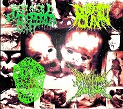 PUTRID CUNT - 4 ways cover 