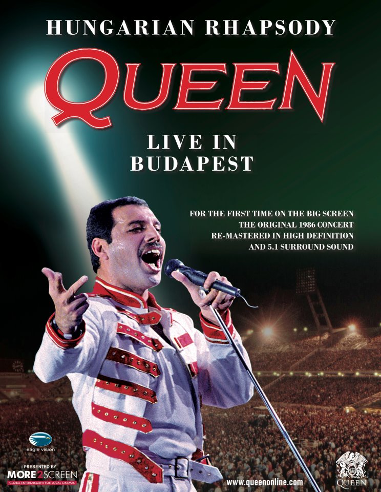 QUEEN - Hungarian Rhapsody: Queen Live In Budapest cover 