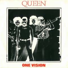 QUEEN - One Vision cover 