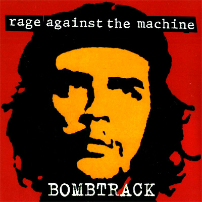 RAGE AGAINST THE MACHINE - Bombtrack cover 