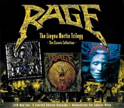 RAGE - The Lingua Mortis Trilogy (The Classic Collection) cover 
