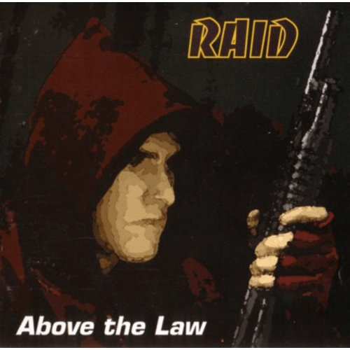 RAID (TN) - Above The Law / Hands Off The Animals cover 