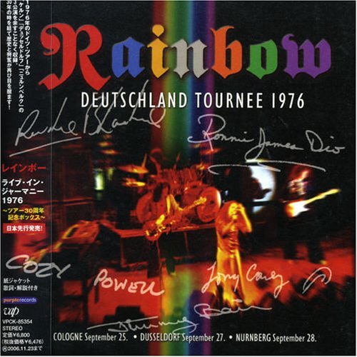 RAINBOW - Deutschland Tournee 1976 cover 