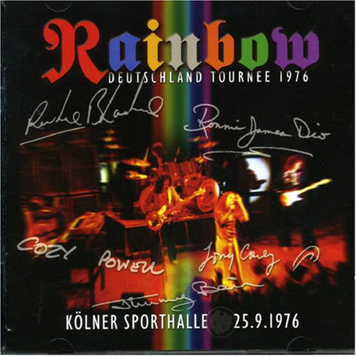 RAINBOW - Deutschland Tournee 1976: Kölner Sporthalle, 25.9.1976 cover 