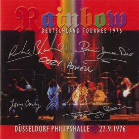 RAINBOW - Deutschland Tournee 1976: Düsseldorf Philipshalle, 27.9.1976 cover 