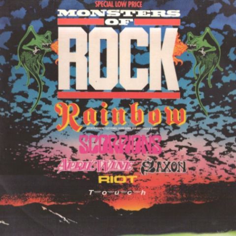 RAINBOW - Monsters of Rock cover 