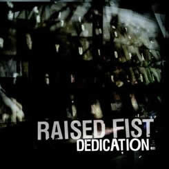 RAISED FIST - Dedication cover 