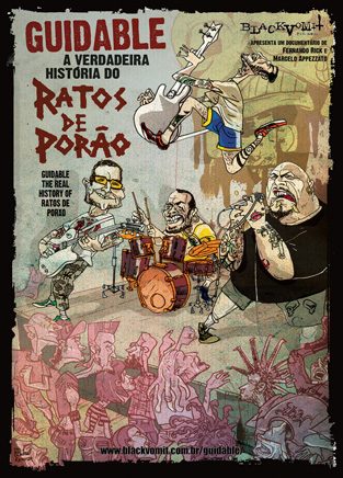 RATOS DE PORÃO - Guidable - A Verdadeira História do Ratos de Porão cover 