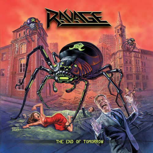 RAVAGE - The End of Tomorrow cover 
