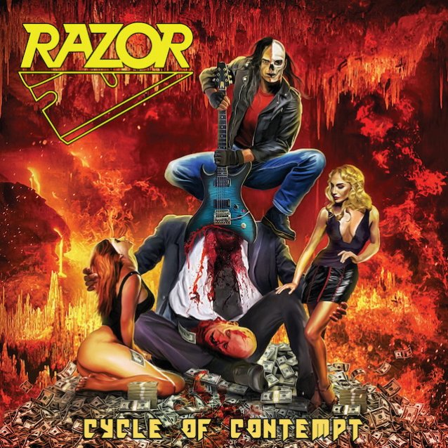 RAZOR - Cycle of Contempt cover 