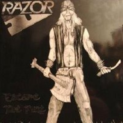 RAZOR - Escape the Fire cover 
