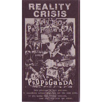 REALITY CRISIS - Propaganda cover 