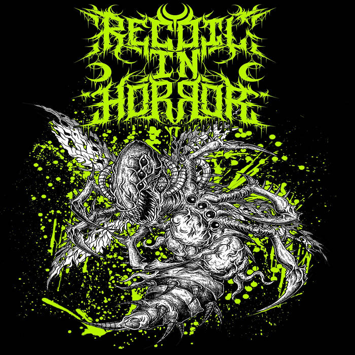 RECOIL IN HORROR - Flayer cover 