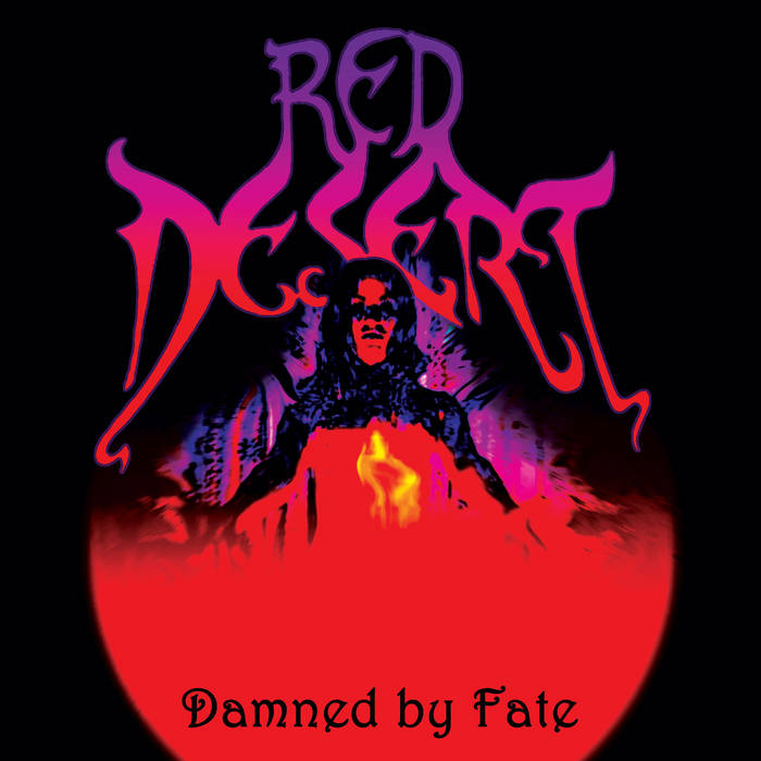 RED DESERT - Damned By Fate cover 