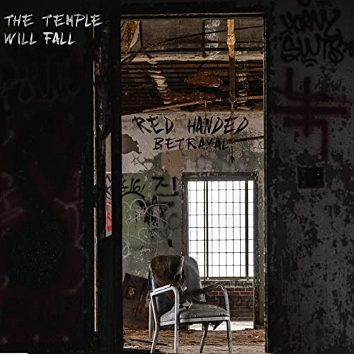 RED HANDED BETRAYAL - The Temple Will Fall cover 