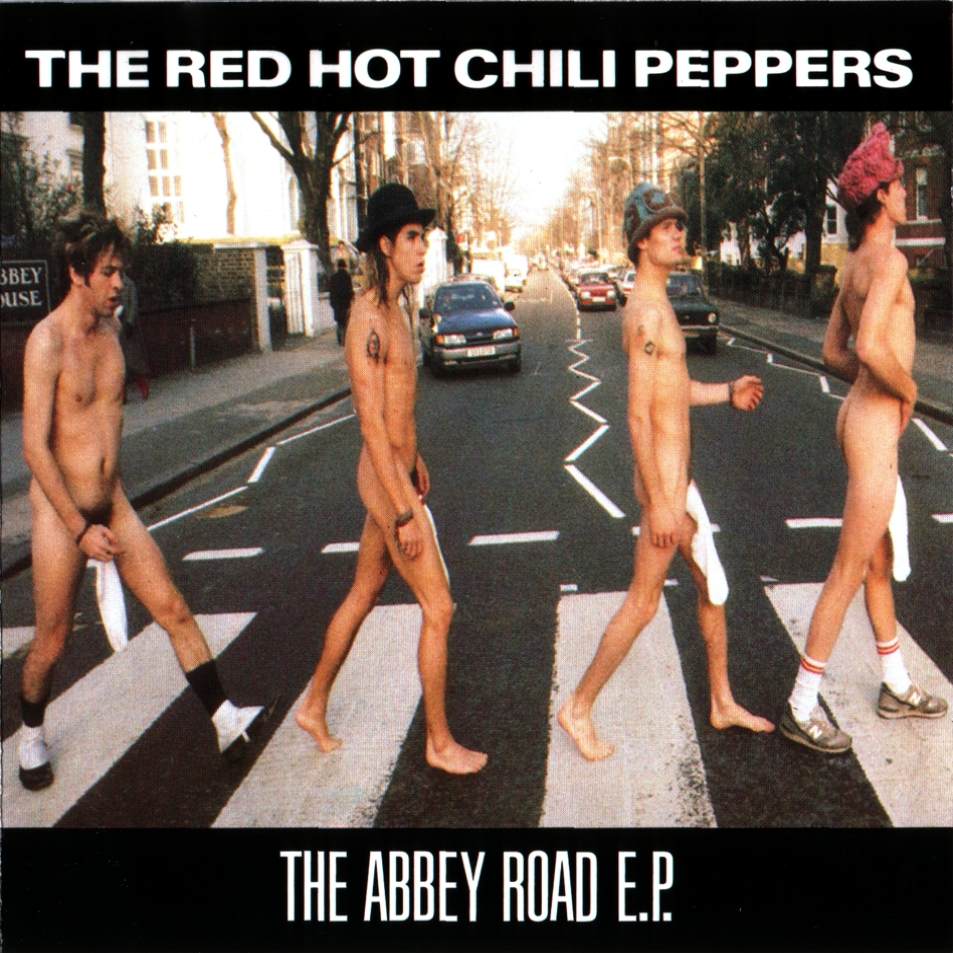 RED HOT CHILI PEPPERS - The Abbey Road E.P. cover 