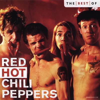 RED HOT CHILI PEPPERS - The Best of Red Hot Chili Peppers (Capitol Records) cover 