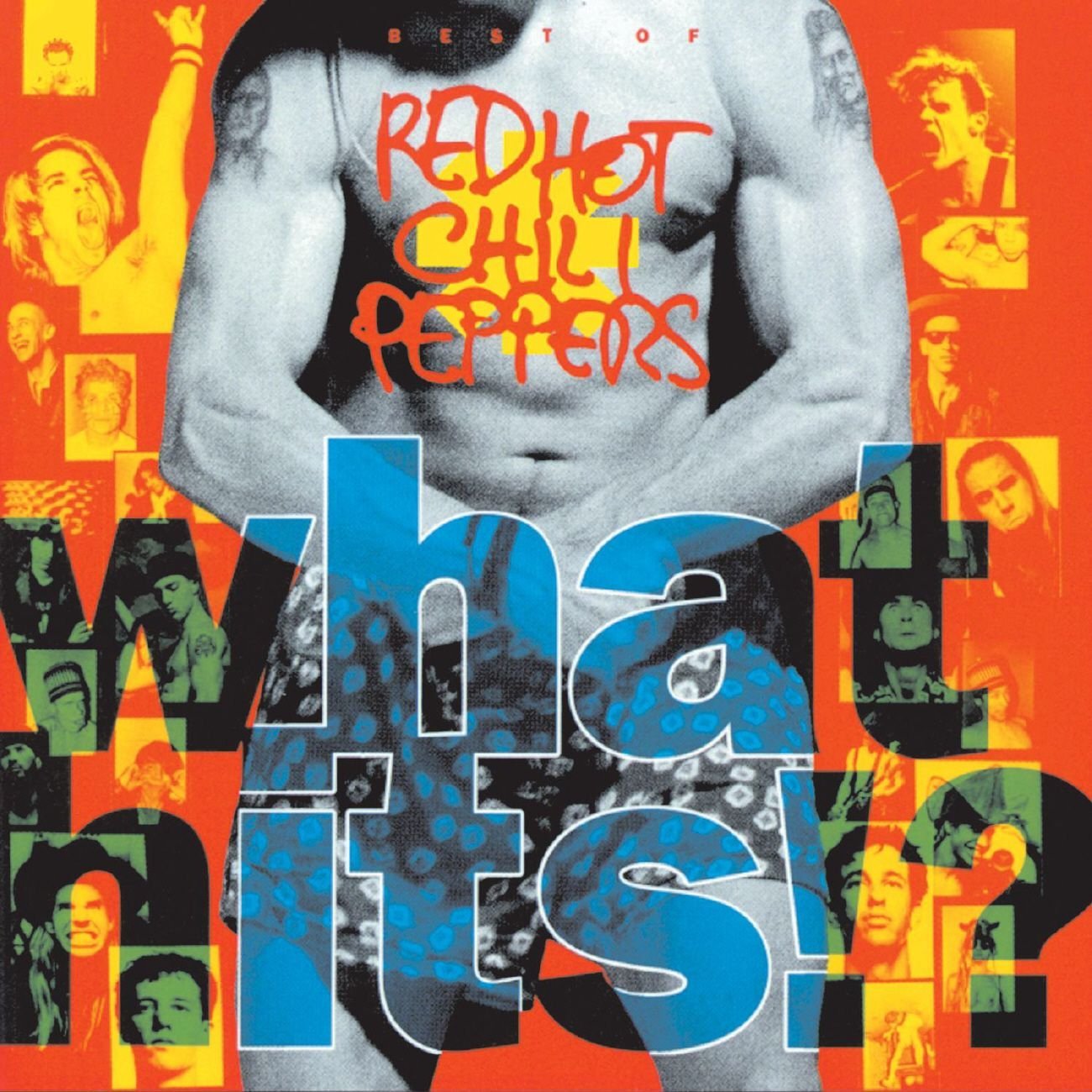 RED HOT CHILI PEPPERS - What Hits!? cover 