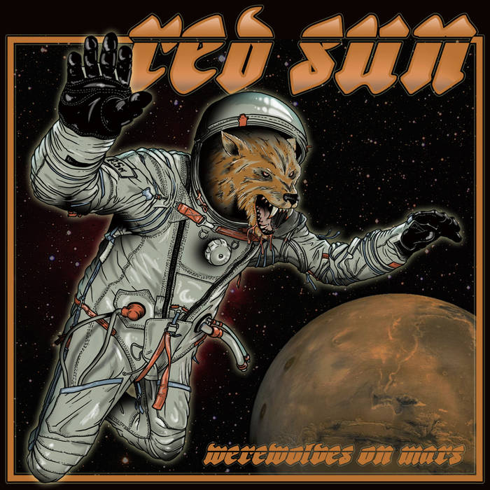 RED SUN - Werewolves On Mars cover 