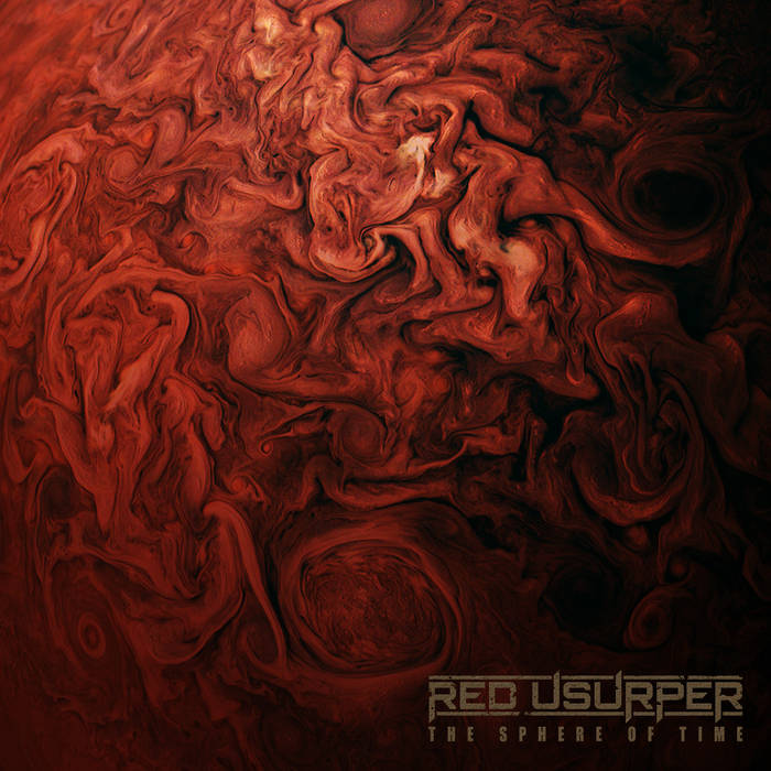 RED USURPER - The Sphere Of Time cover 