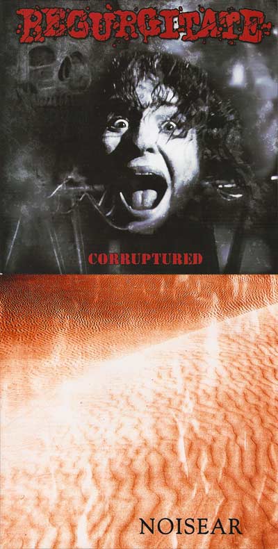 REGURGITATE - Corruptured / Untitled cover 