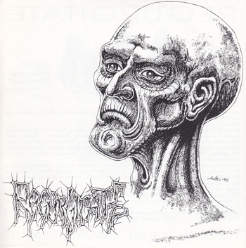 REGURGITATE - Vaginalmassaker / Regurgitate cover 