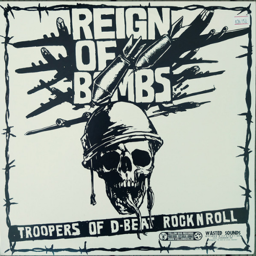 REIGN OF BOMBS - Reign Of Bombs / Bombstrike cover 
