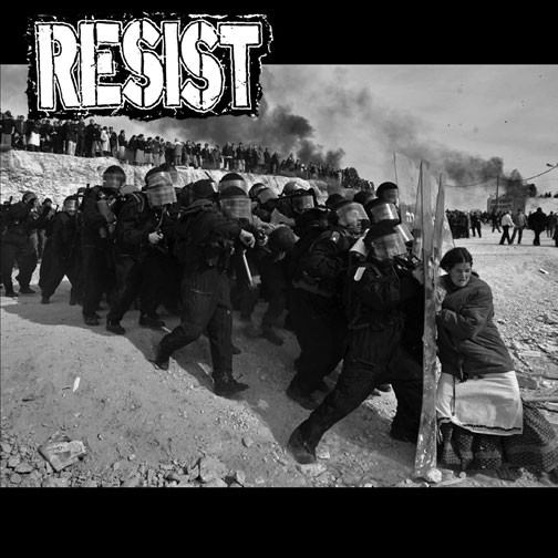 RESIST - Burial Ground cover 