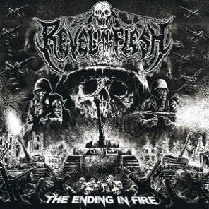 REVEL IN FLESH - Death Campaign / The Ending in Fire cover 
