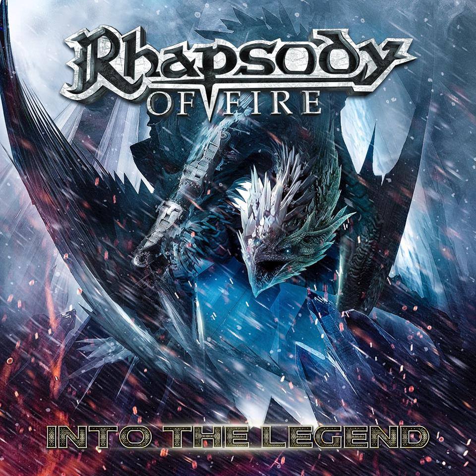 RHAPSODY OF FIRE - Into the Legend cover 