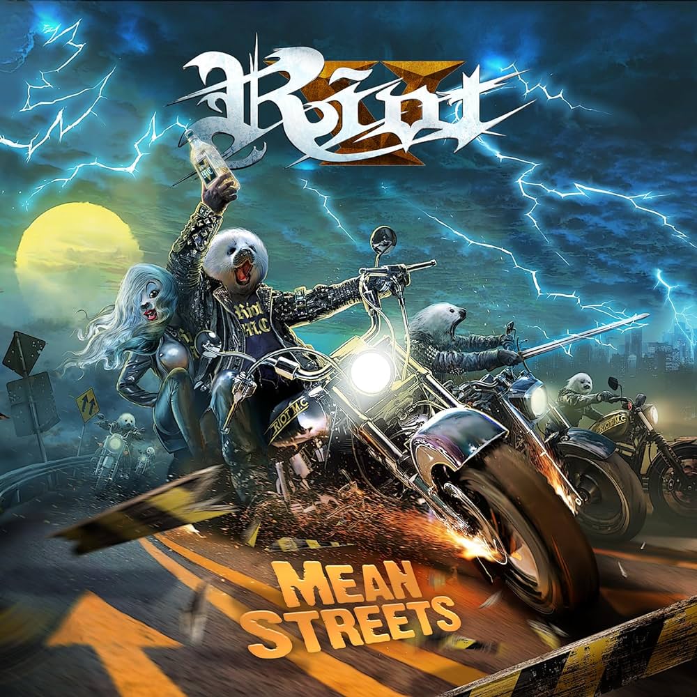 RIOT - Mean Streets cover 