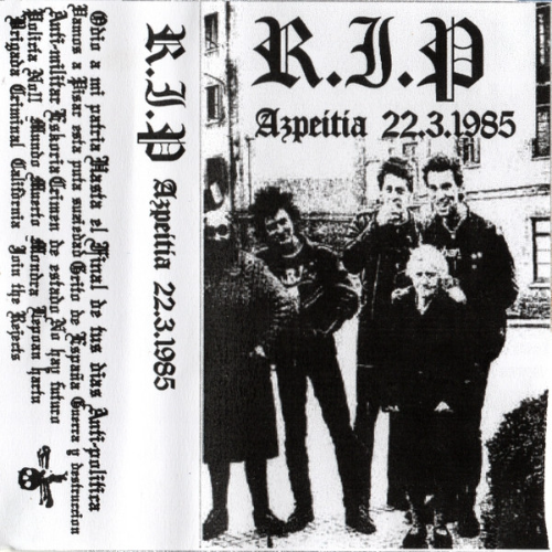 R.I.P. - Azpeitia 22.3.1985 cover 