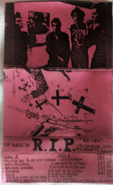 R.I.P. - En Directo 83 - 84 Elgoibar, Vitoria, Lasarte, Barna cover 