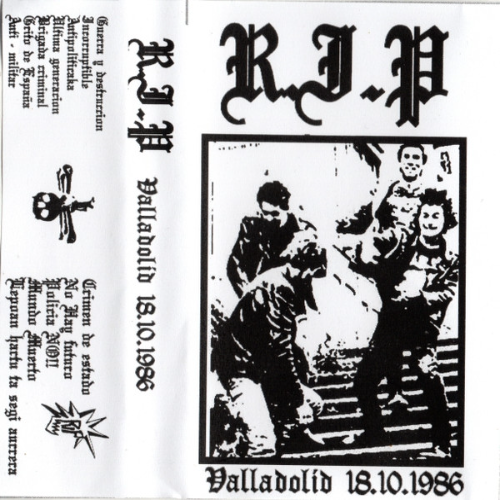 R.I.P. - Valladolid 18.10.1986 cover 
