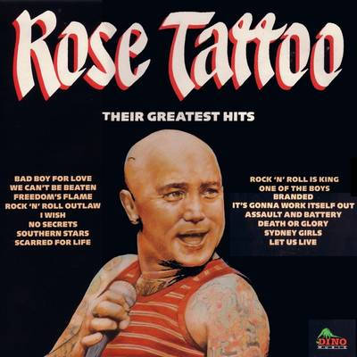 ROSE TATTOO - Their Greatest Hits cover 