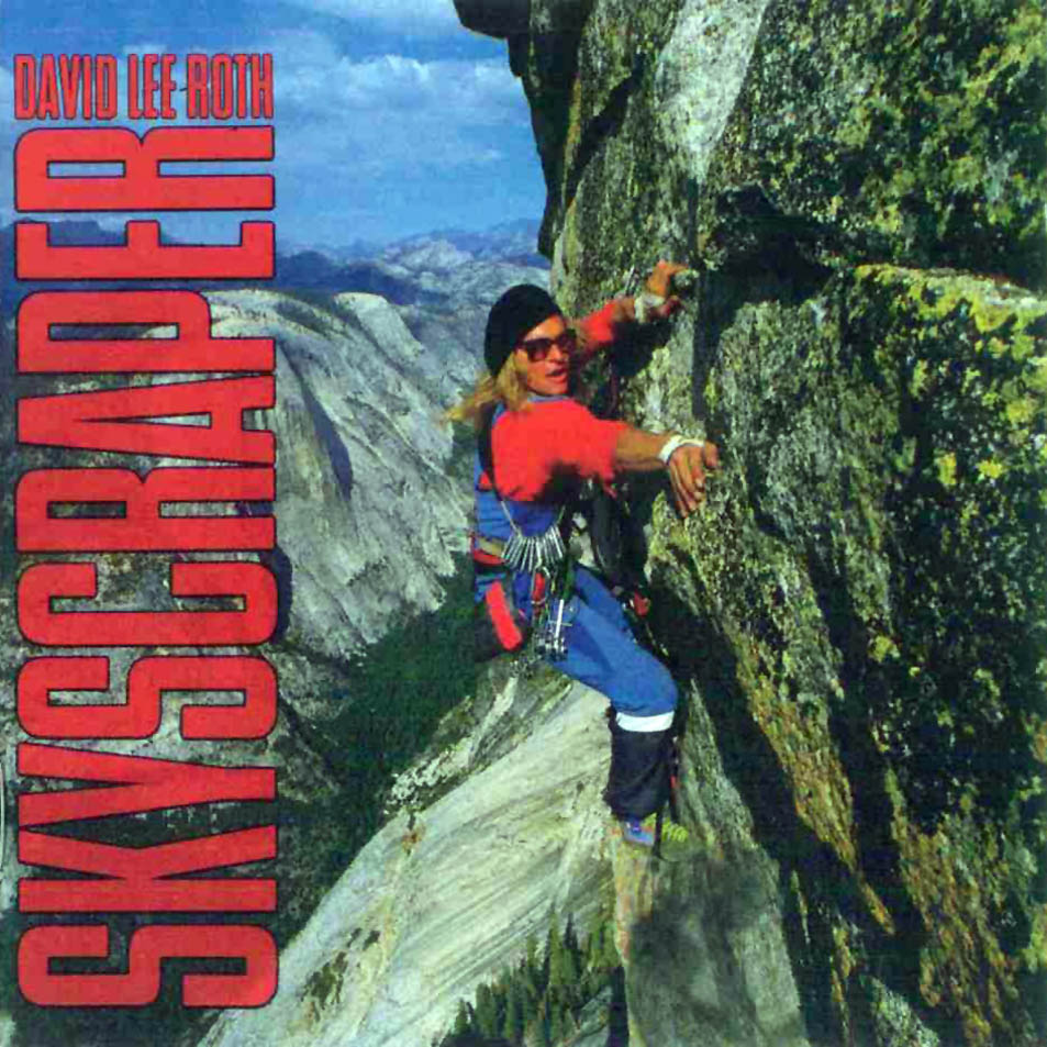 DAVID LEE ROTH - Skyscraper cover 