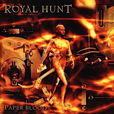 ROYAL HUNT - Paper Blood cover 