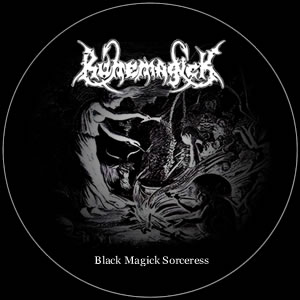 RUNEMAGICK - Black Magick Sorceress cover 