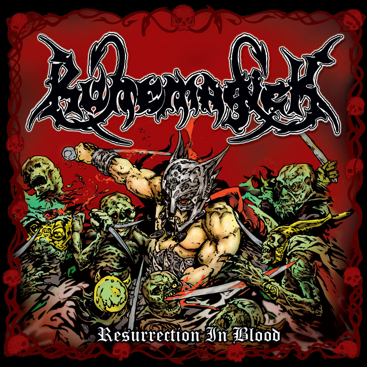 RUNEMAGICK - Resurrection in Blood cover 