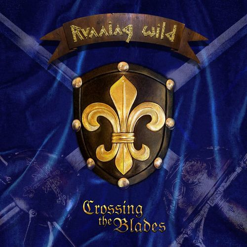 RUNNING WILD - Crossing the Blades cover 