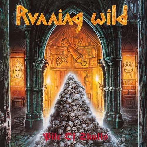 RUNNING WILD - Pile of Skulls cover 