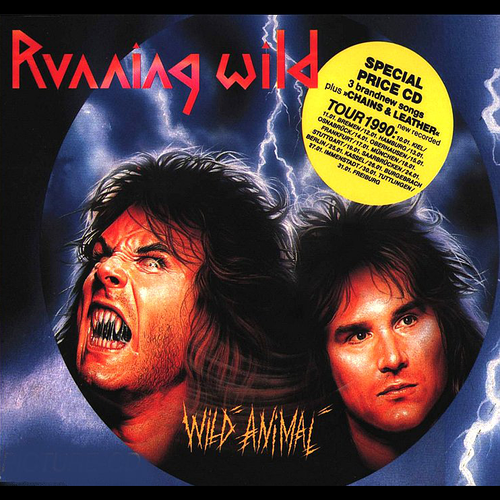 RUNNING WILD - Wild Animal cover 