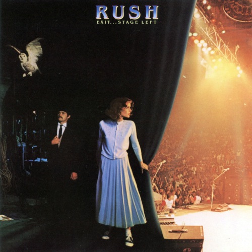 RUSH - Exit... Stage Left cover 