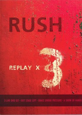 RUSH - Replay X 3 cover 