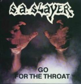 S.A. SLAYER - Go for the Throat cover 