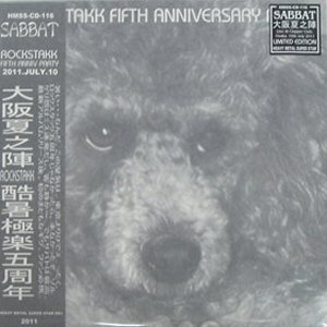 SABBAT - Rockstakk Fifth Anniversary Party cover 