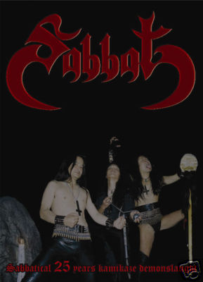 SABBAT - Sabbatical 25 Years Kamikaze Demonslaught cover 